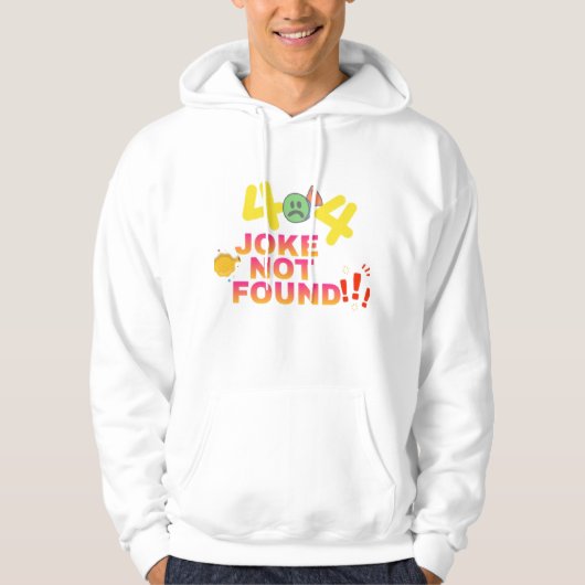 404 笑えるTシャツでPODの売り上げを伸ばす パーカ (正面)