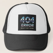 404 error hat キャップ (正面)