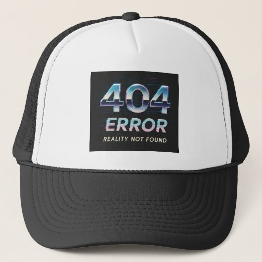 404 error hat キャップ (正面)