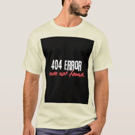 404 Error Men Tシャツ