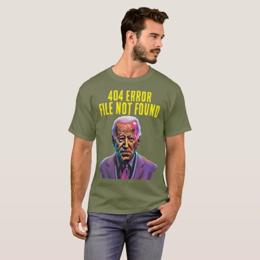 404 ERROR Tシャツ (正面フル)