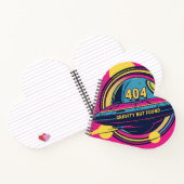 404 Gravity Not Found -レトロ宇宙ポップ・アートのアート ノートブック (内部)