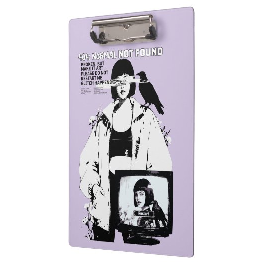 404: Normal Not Found – Glitched Soul クリップボード (左)