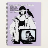 404: Normal Not Found – Glitched Soul プランナー手帳 (正面)