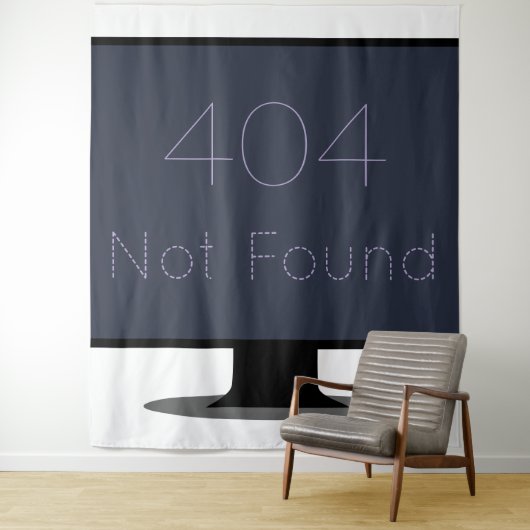 404 Not Found タペストリー (インサイチュ)