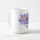 404 Not Found 乙女心Y2Kバグ面白い別れシングル コーヒーマグカップ (正面左)
