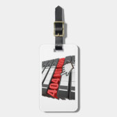 404 Not Found Webサイトエラーメッセージ ラゲッジタグ (正面縦)