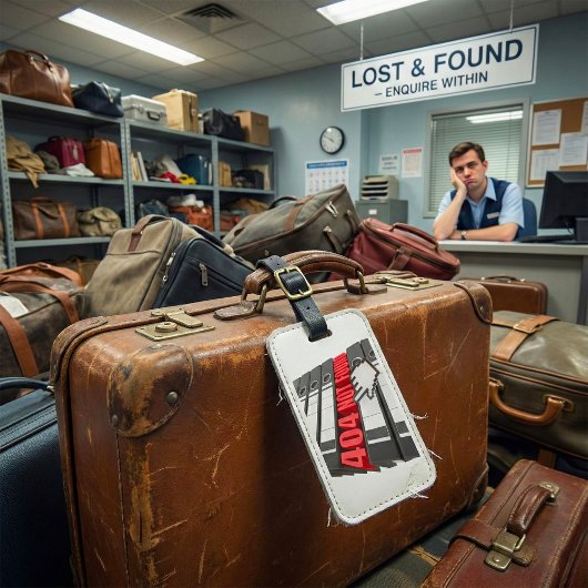 404 Not Found Webサイトエラーメッセージ ラゲッジタグ