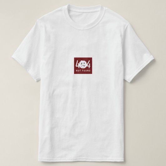 404NotFound Tシャツ (デザイン正面)