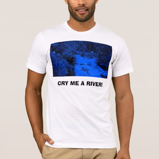 406056998_83c0478a3dは、私川叫びます! tシャツ (正面)