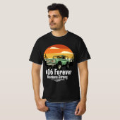 406 Forever – Montana Strong | Big Sky State Pride Tシャツ (正面フル)