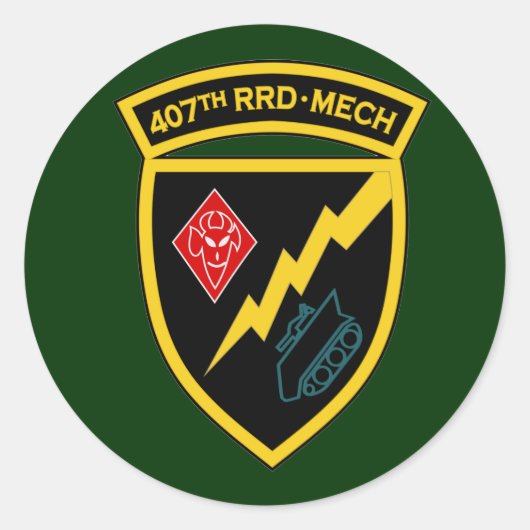 407番目のRRD - Mech SSI ラウンドシール (正面)