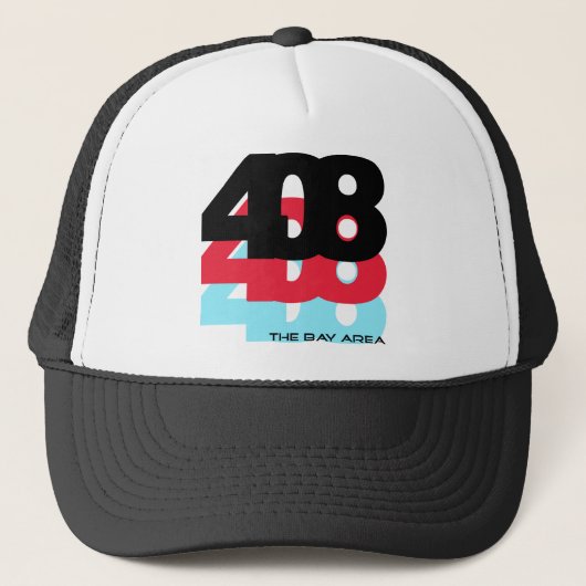 408市外局番 キャップ (正面)