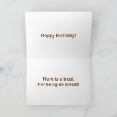 「40」でのお楽しみは、「甘い」から カード (内部)