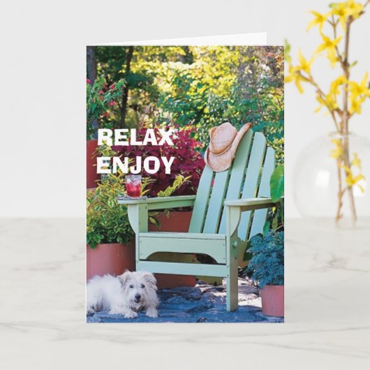 「40」を回転中はTOUCH=/楽しむ カード (黄色い花)