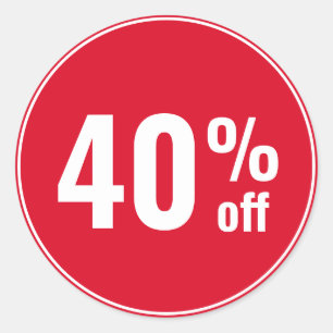 40%オフの割引セール ラウンドシール