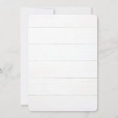 40 &素晴らしいフォイルバルーンスターズフォト誕生日 招待状 (裏面)