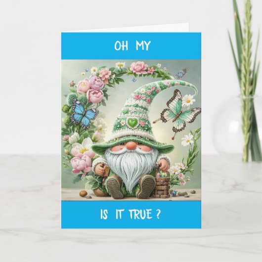 **40**素晴らし見ろ!ハッピーバースデー カード (正面)