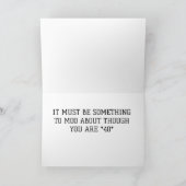 *40*誕生日の牛の声 カード (内部)