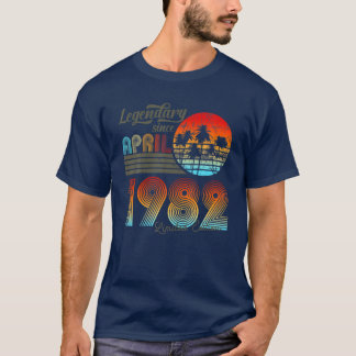 40.誕生日40伝説1982年4月以来 Tシャツ