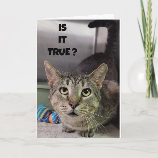 **40**誕生日 カード (正面)