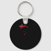 40.透析ナース透析ナースRosie The Riveter キーホルダー (正面)