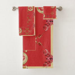 40/15周年記念結婚バスタオル バスタオルセット