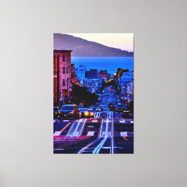 40×60 サンフランシスコ市街風景 キャンバスプリント