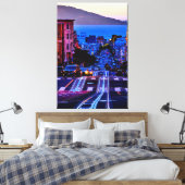 40×60 サンフランシスコ市街風景 キャンバスプリント (インサイチュ (寝室))