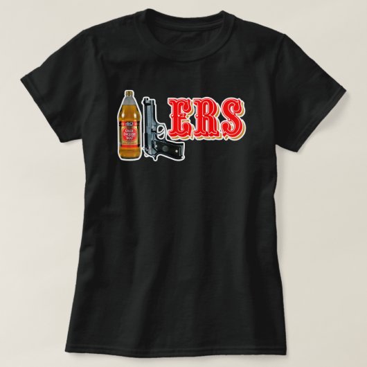 40/9 ERS 40oz 9mm Tシャツ (デザイン正面)