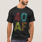 40 Af 40Th 1979 40 Tシャツ (正面)