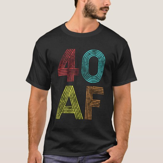 40 Af 40Th 1979 40 Tシャツ (正面)