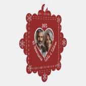 40 Aniversario Personalizado Paper Ornament Card オーナメントカード (右)