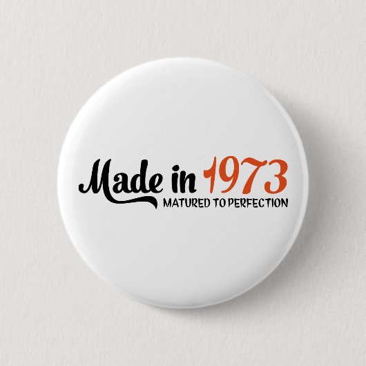 40 birthday 缶バッジ (正面)