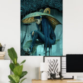 *~* 40 FD3 Enchanting Nymph Spirit Fantasy ポスター (ホームオフィス)