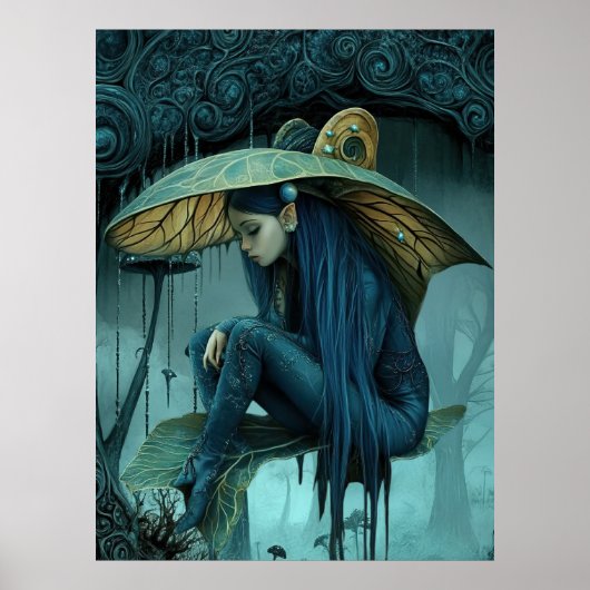 *~* 40 FD3 Enchanting Nymph Spirit Fantasy ポスター (正面)
