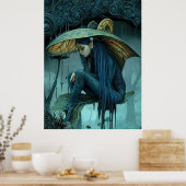 *~* 40 FD3 Enchanting Nymph Spirit Fantasy ポスター (キッチン)