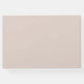 40 & Flawlessピンクと金ゴールド40th誕生日の写真 ゲストブック (裏面)