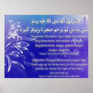 40 Hadith Artworks-6a / (TR:) 40 Hadis Eserleri-6a ポスター