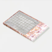 40 Kスコアトラッカーとバトルレポート、ノート付き ポストイット (アングル)