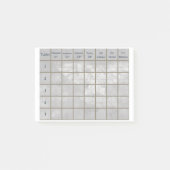 40 K Game Tracker Post-it®ノート ポストイット (正面)