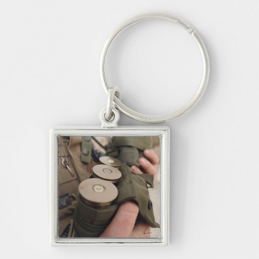 40 mmグレネードのマリンクラードル手榴弾 キーホルダー (正面)