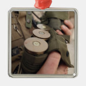 40 mmグレネードのマリンクラードル手榴弾 メタルオーナメント (正面)