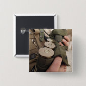 40 mmグレネードのマリンクラードル手榴弾 缶バッジ (正面&裏面)