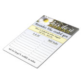 40 pages - planificateur quotidien marguerite ノートパッド (アングル)