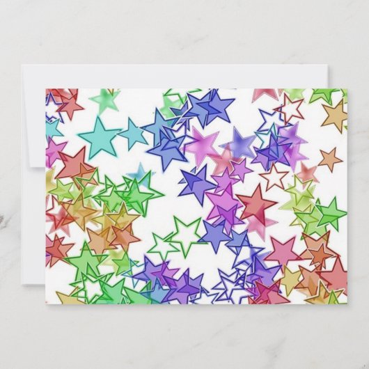 40 SOMETHING & Full ofおもしろい美しい招待状 招待状 (裏面)