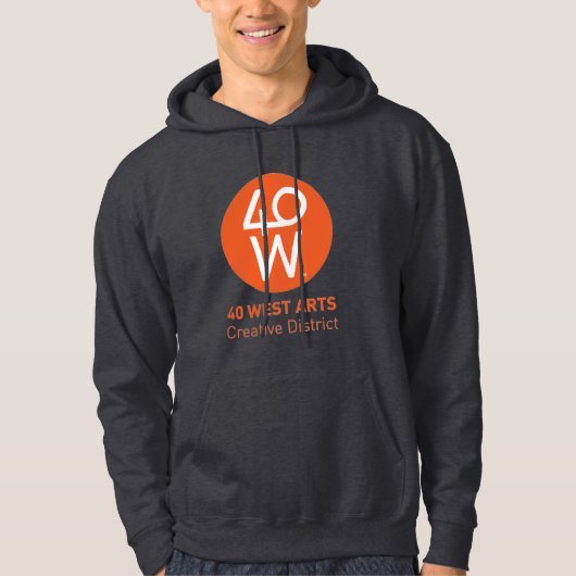 40 West Arts Unisex Hoodie パーカ (正面)