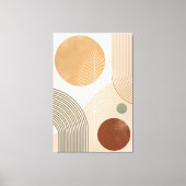 40" x 60" Boho Abstract Canvas Print Wall Art キャンバスプリント (正面)