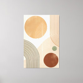 40" x 60" Boho Abstract Canvas Print Wall Art キャンバスプリント