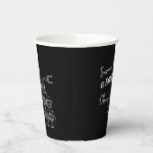 40 years Birthday Champagne tower funky 紙コップ (左)